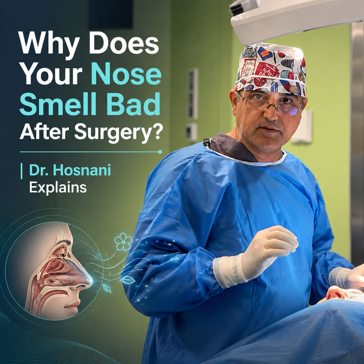 Why Does Your Nose Smell Bad After Surgery? | Dr. Hosnani Explains