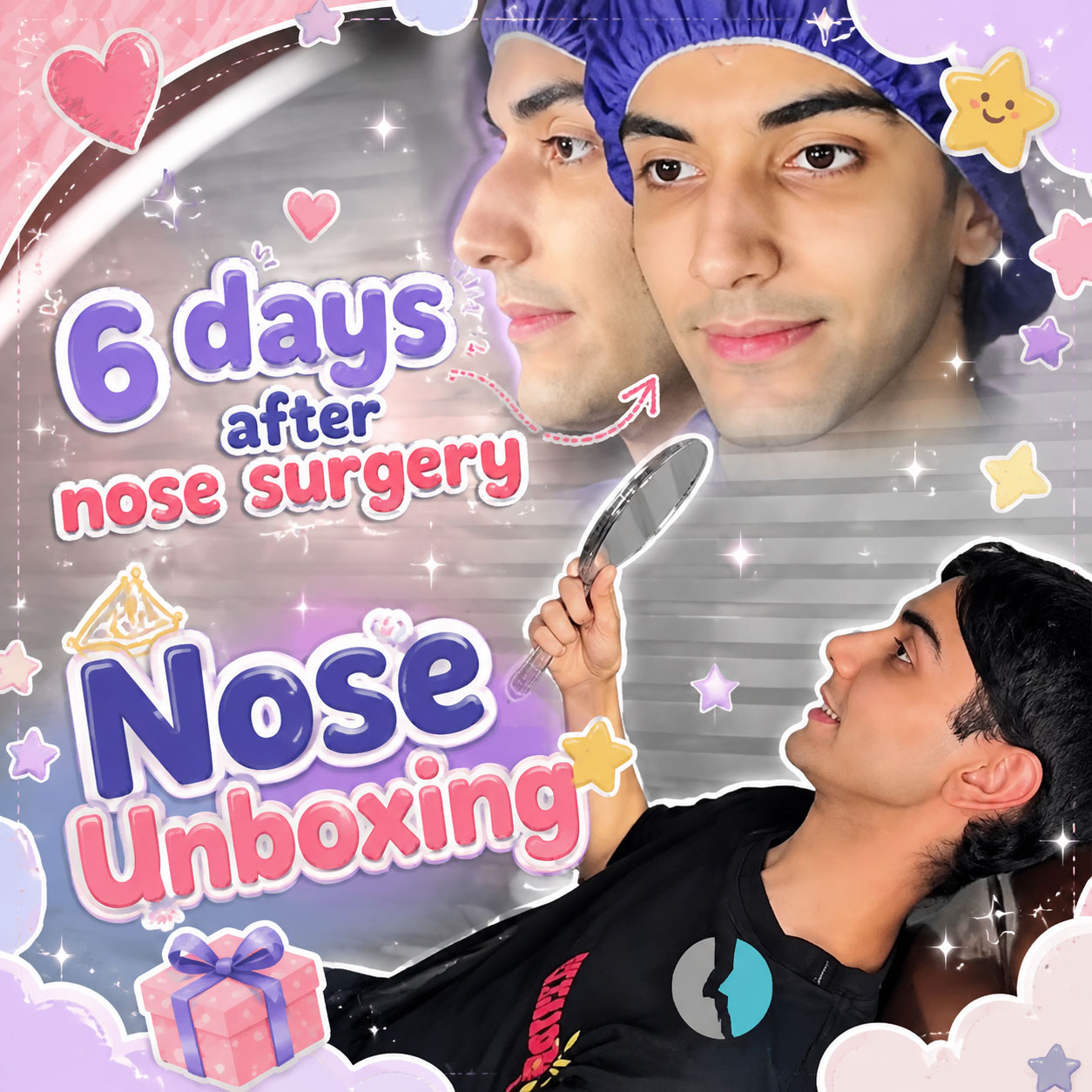 Title: I Can't Believe That's Me! Unboxing My New Nose 🎉