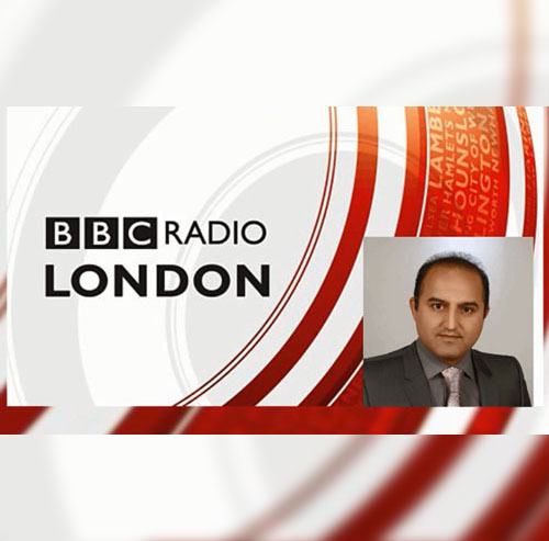 bbc london radio interview with dr hamidreza hosnani