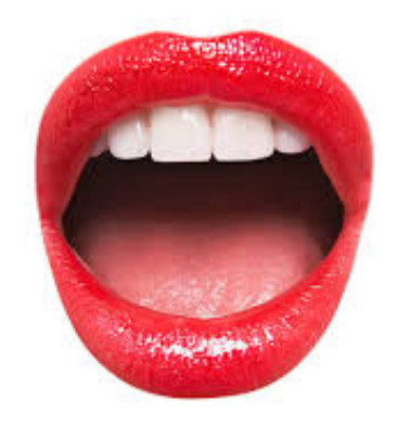 mouth open