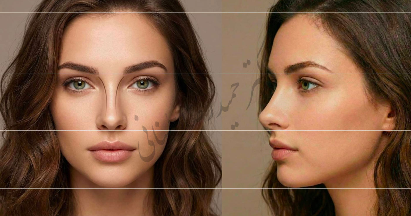 thirds nose beauty drhosnani