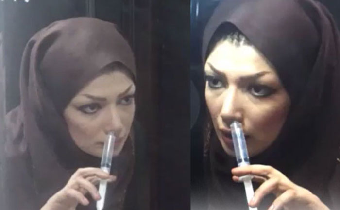 شستشوی بینی با سرنگ